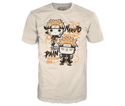 T-Shirt Funko Pop! Boxed Tee Naruto Shippuden vs Pain - Tamanho L Online Hot Sale