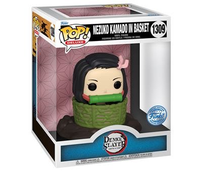 Funko Pop! Deluxe  Figura de Vinyl Demon Slayer Kimetsu no Yaiba: Nezuko in Basket - 1309 Supply