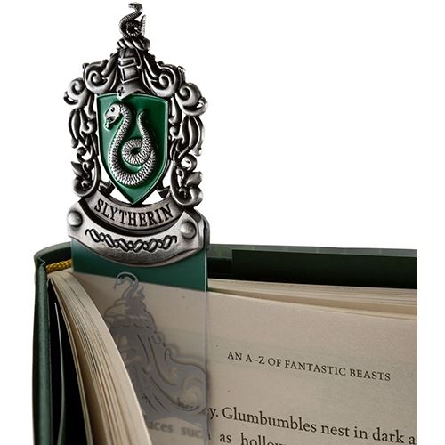 Marcador de Livros Harry Potter Casa de Slytherin 25cm - The Noble Collection on Sale