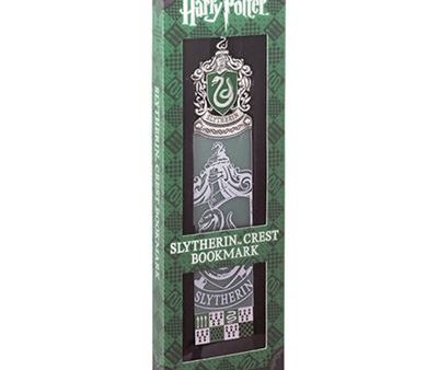 Marcador de Livros Harry Potter Casa de Slytherin 25cm - The Noble Collection on Sale