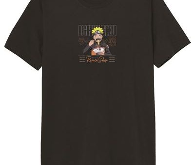 T-Shirt Naruto Ramen Shop - Preto Tamanho M - Cotton Division Online Hot Sale