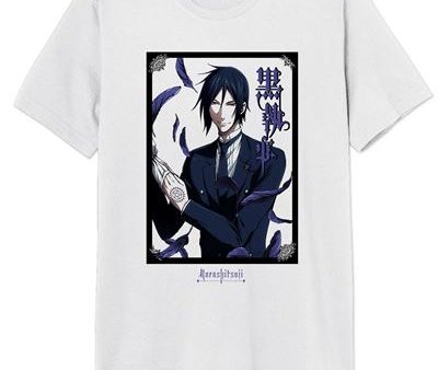 T-Shirt Black Butler - Branco Tamanho L - Cotton Division Sale