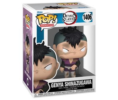 Funko Pop! Animation Figura de Vinyl Demon Slayer Kimetsu no Yaiba: Genya Shinazugawa - 1406 Hot on Sale