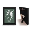 Moldura One Piece Kraft: Zoro - Preto 15x20 cm - The Good Gift Supply