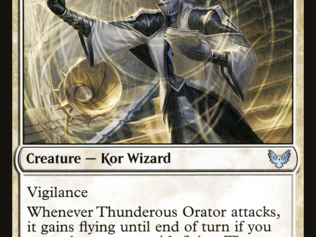 Thunderous Orator [The List] Online now