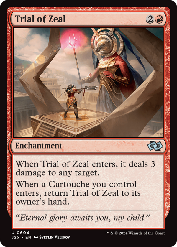 Trial of Zeal [Foundations Jumpstart] Online Sale