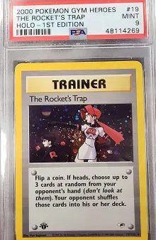 The Rocket s Trap 19 132 Gym Heroes 1st Edition PSA 9 48114269 Sale