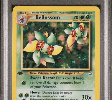 Bellossom 3 111  Neo Genesis 1st Edition PSA 7 89889321 Hot on Sale