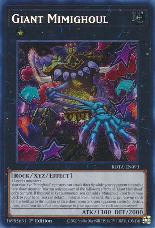 Giant Mimighoul [ROTA-EN093] Secret Rare For Cheap