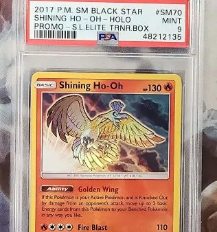 Shining Ho-Oh SM70 Sun & Moon Black Star Promos PSA 9 48212135 Discount