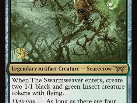 The Swarmweaver (0236) [Duskmourn: House of Horror Prerelease Promos] Hot on Sale