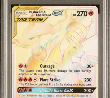 Reshiram & Charizard GX 217 214 Sun & Moon: Unbroke Bonds PSA 9 94459040 For Cheap