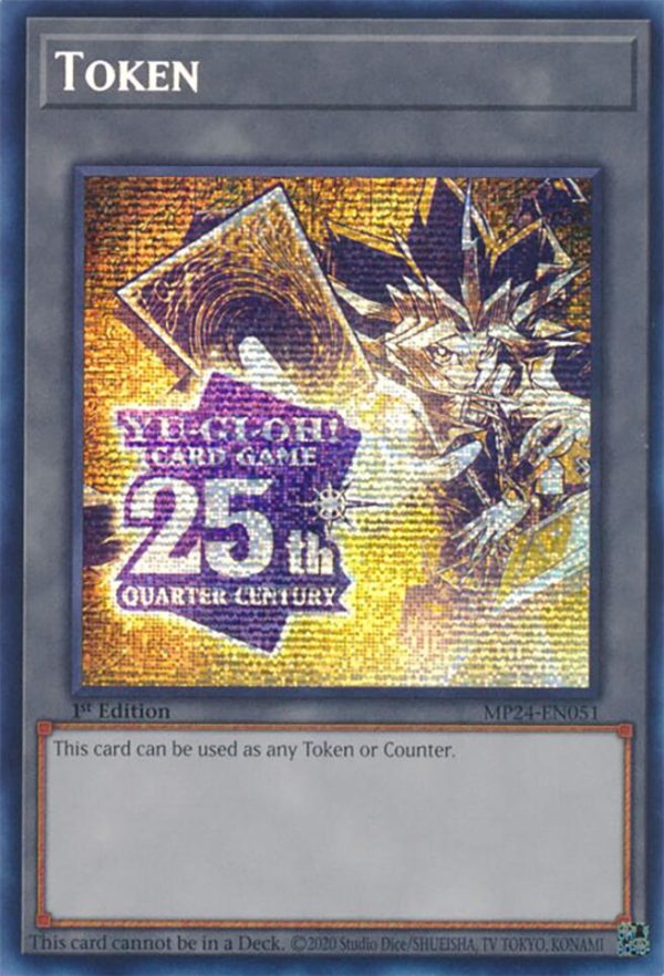 Token: Yugi (MP24-EN051) [MP24-EN051] Prismatic Secret Rare Fashion