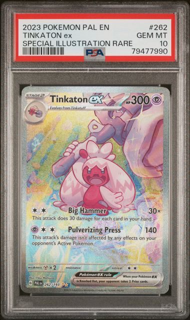 Tinkaton ex 262 193 Scarlet & Violet: Paldea Evolved PSA 10 79477990 Online Sale