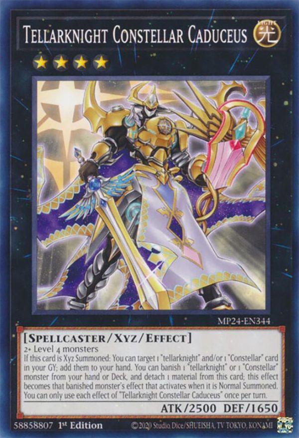 Tellarknight Constellar Caduceus [MP24-EN344] Common Online Sale