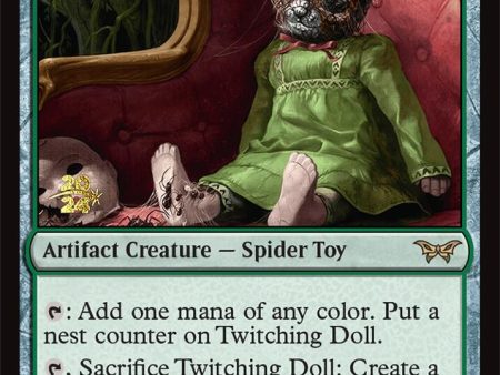 Twitching Doll [Duskmourn: House of Horror Prerelease Promos] Fashion