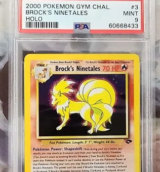 Brock s Ninetales 3 132 Gym Challenge PSA 9 60668433 Hot on Sale