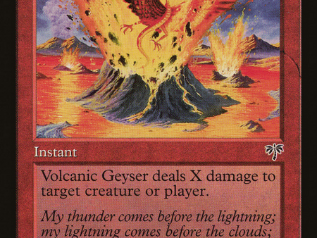 Volcanic Geyser [The List] Supply