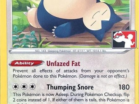 Snorlax (143 196) [Prize Pack Series Three] Fashion