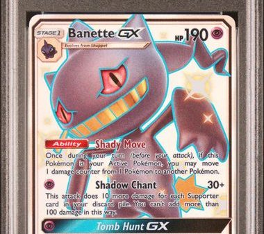 Banette GX SV61 SV94 Sun & Moon: Hidden Fates PSA 10 94987370 Sale