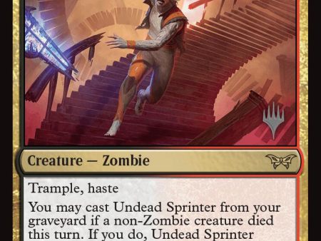 Undead Sprinter [Duskmourn: House of Horror Promos] on Sale