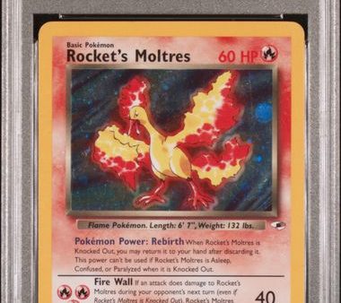 Rocket s Moltres 12 132 Gym Heroes PSA 6 72162551 Online Hot Sale