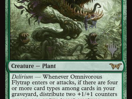 Omnivorous Flytrap [Duskmourn: House of Horror Promos] Hot on Sale