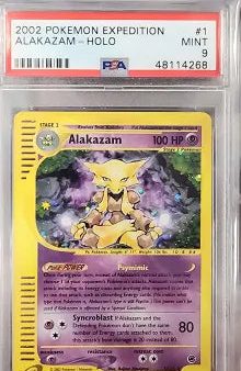 Alakazam 1 165 Expedition PSA 9 48114268 Online now