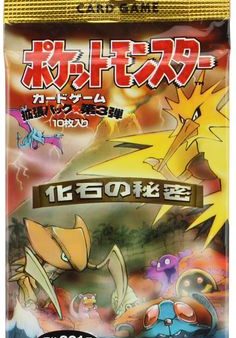 Fossil - Booster Pack Japanese Online now