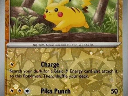 Pikachu (025 165) (Cosmos Holo) (Costco Exclusive) [Miscellaneous Cards] For Discount