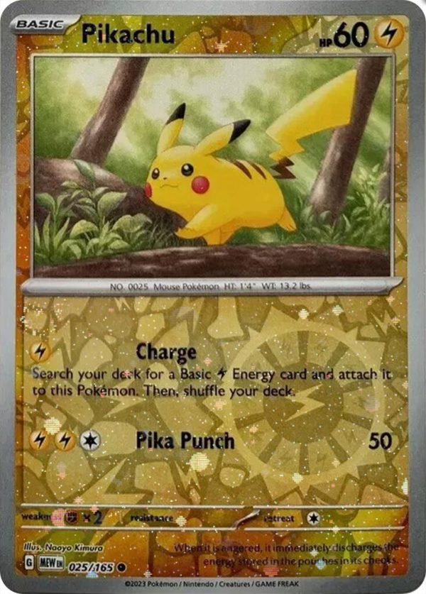 Pikachu (025 165) (Cosmos Holo) (Costco Exclusive) [Miscellaneous Cards] For Discount