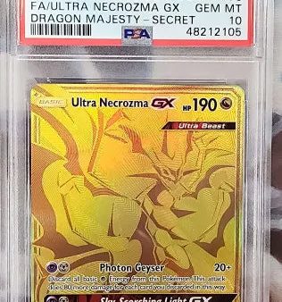 Ultra Necrozma 78 70 Sun & Moon: Dragon Majesty PSA 10 48212105 Fashion