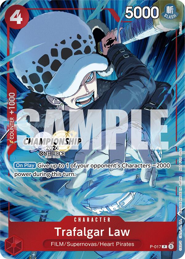 Trafalgar Law (CS 2024 Celebration Pack) [One Piece Promotion Cards] Discount