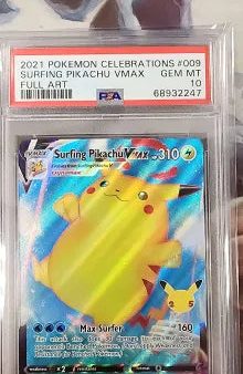 Surfing Pikachu VMAX 009 025 Celebrations PSA 10 68932247 Online