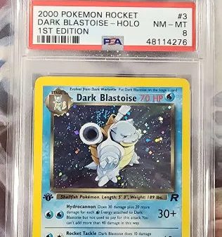 Dark Blastoise 3 82 Team Rocket 1st Edition PSA 8 48114276 on Sale