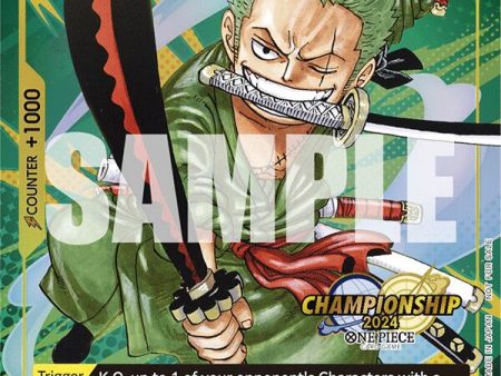 Roronoa Zoro (CS 2024 Event Pack) [One Piece Promotion Cards] Hot on Sale