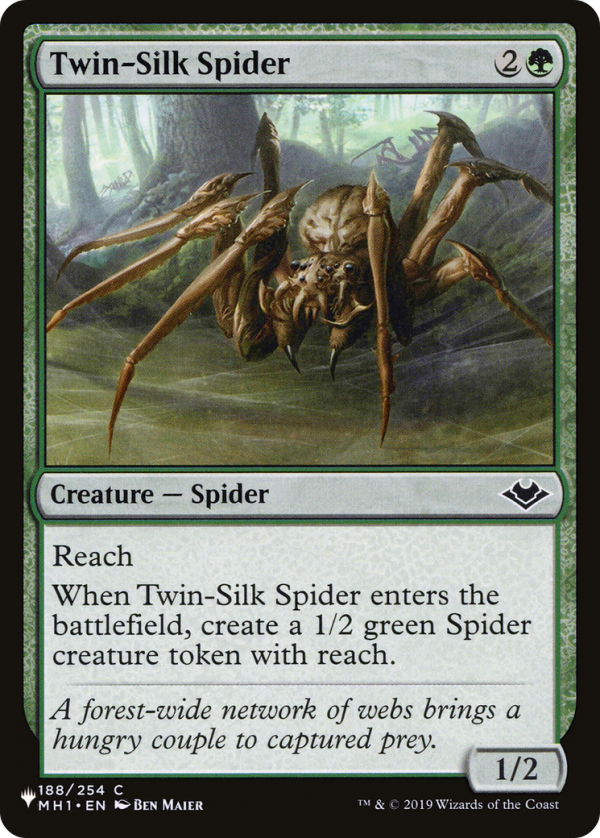 Twin-Silk Spider [The List] Fashion