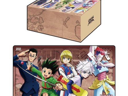 Union Arena: Hunter X Hunter Playmat & Half Storage Box For Discount