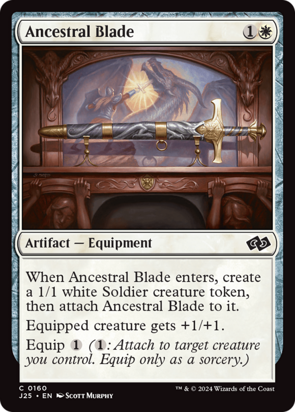 Ancestral Blade [Foundations Jumpstart] For Sale