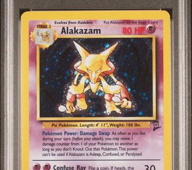 Alakazam 1 130 Base Set 2 PSA 9 96528259 For Sale