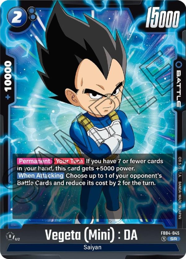 Vegeta (Mini) : DA [Ultra Limit] Online now