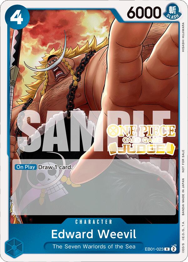 Edward Weevil (Judge Pack Vol. 4) [One Piece Promotion Cards] Sale