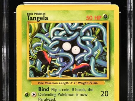 Tangela  66 102 Base Set Unlimited CGC 10 1401024449045 Online Hot Sale