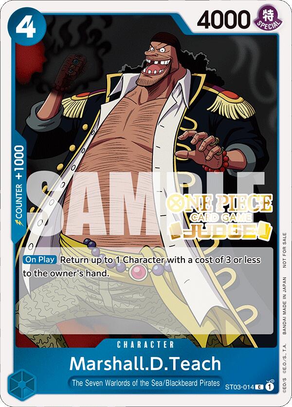 Marshall.D.Teach (Judge Pack Vol. 4) [One Piece Promotion Cards] Online