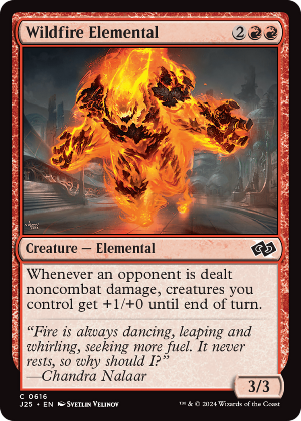 Wildfire Elemental [Foundations Jumpstart] Hot on Sale