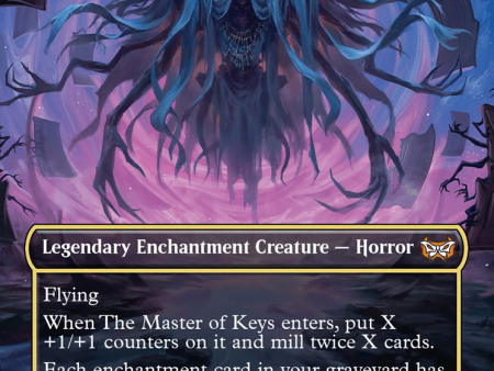 The Master of Keys (Borderless) [Duskmourn: House of Horror Commander] Supply