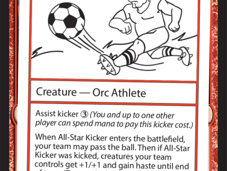 All-Star Kicker [Mystery Booster 2 Playtest Cards] Discount