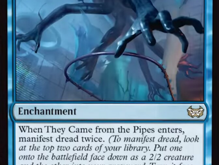 They Came from the Pipes [Duskmourn: House of Horror Commander] For Cheap