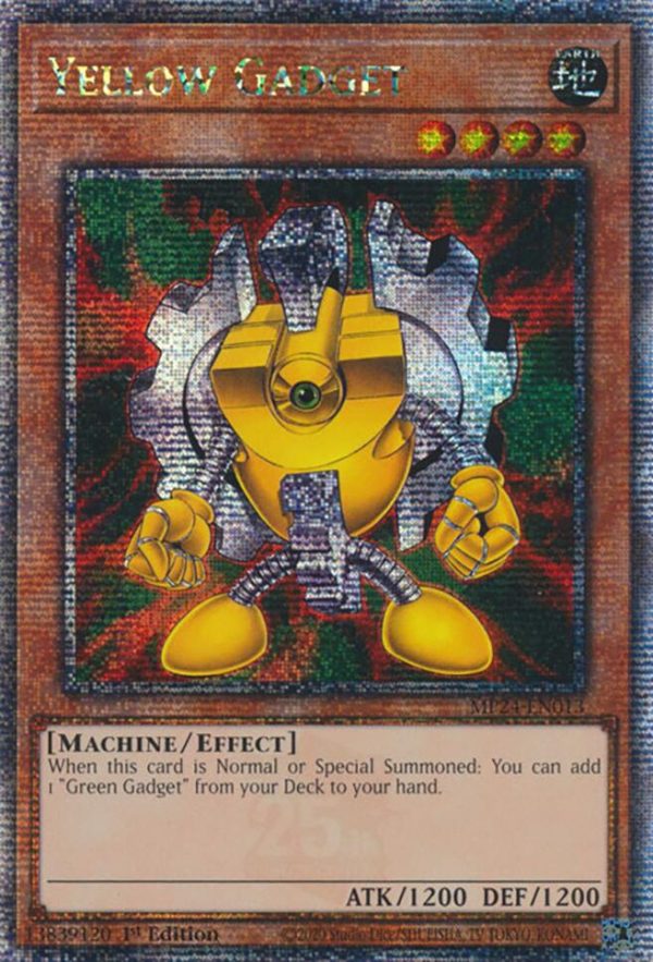 Yellow Gadget [MP24-EN013] Quarter Century Secret Rare For Sale