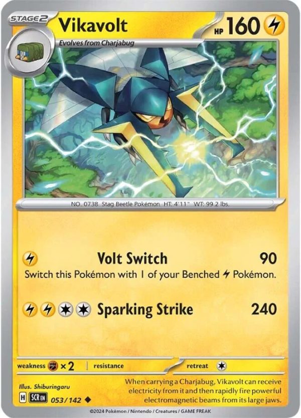 Vikavolt (053 142) [Scarlet & Violet: Stellar Crown] Supply